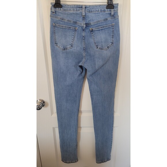 Dogma Light Wash Light Distressed Skinny Jeans - Picture 2 of 4
